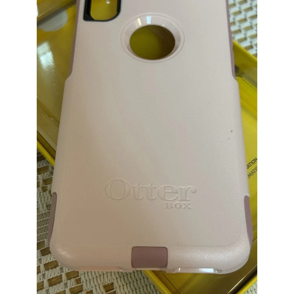 OtterBox Commuter Series Pink Shockproof Dual Layer iPhone X Protective Cover